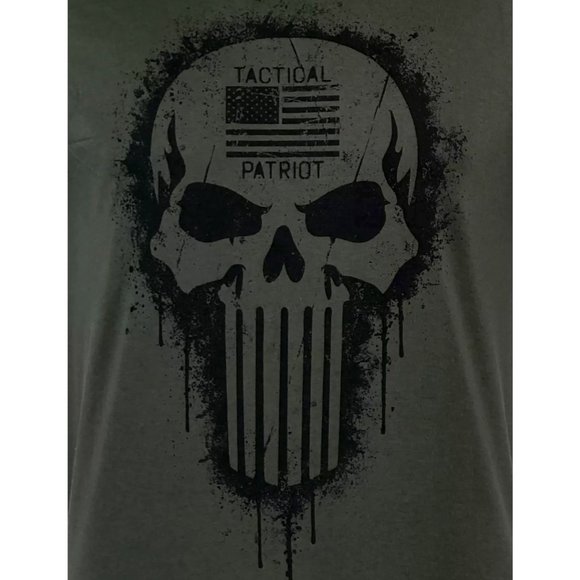 Howitzer Style Men's T-Shirt TACTICAL PATRIOT Gray - Picture 8 of 15